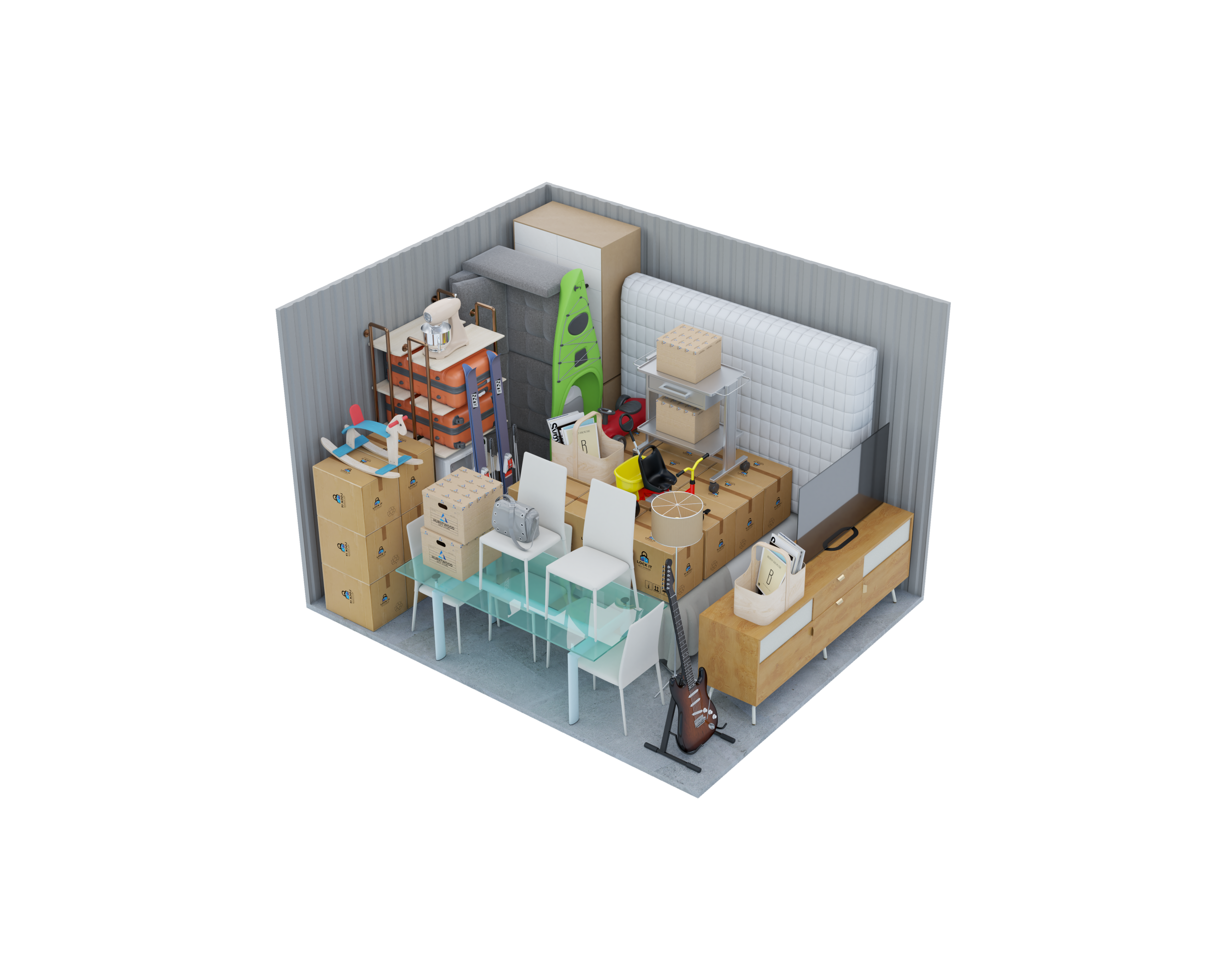 125 SQ FT Storage Unit