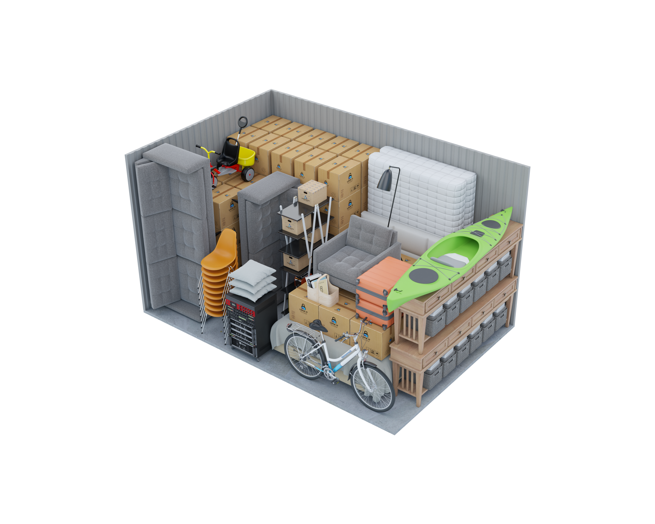 150 SQ FT Storage Unit