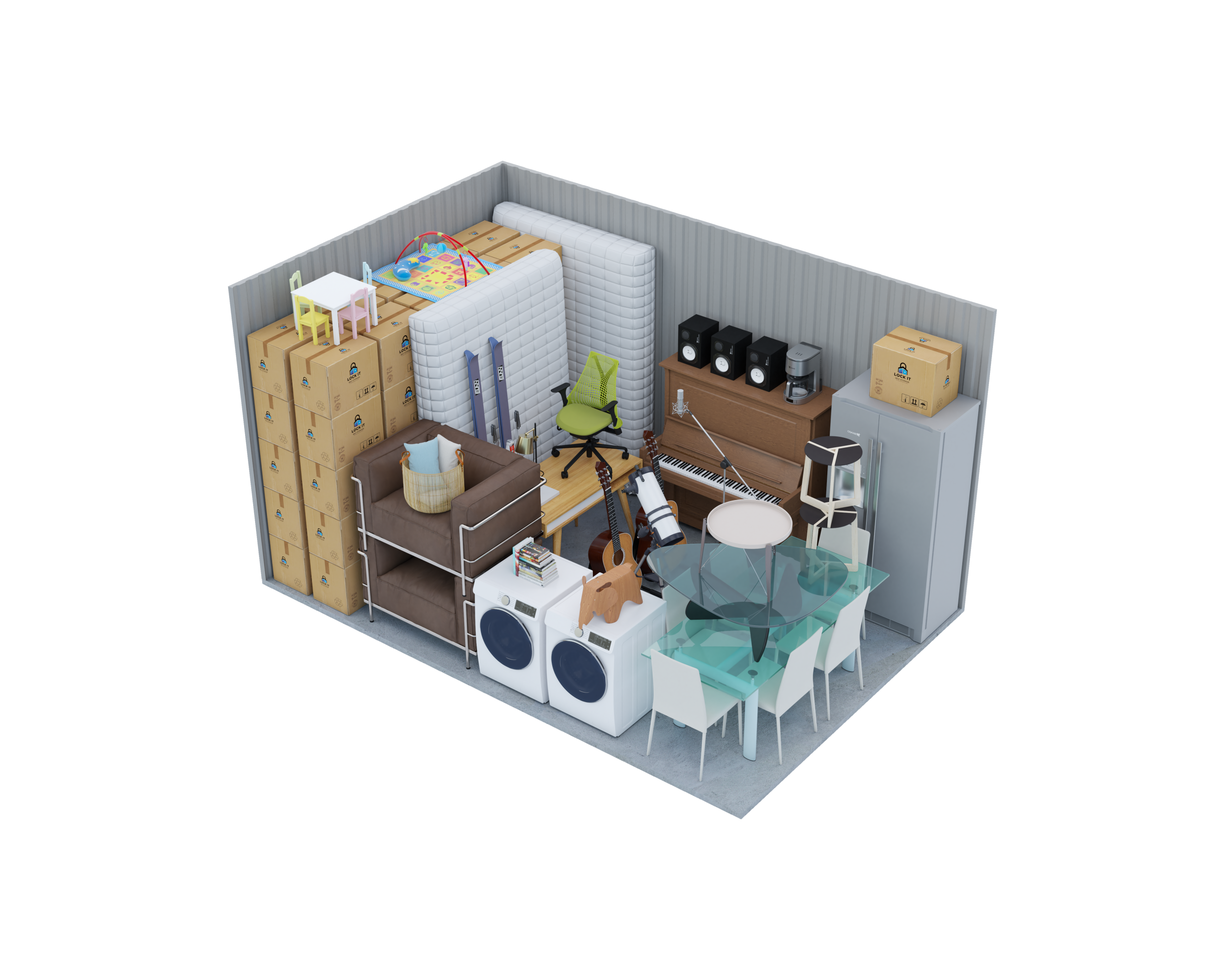 175 SQ FT Storage Unit