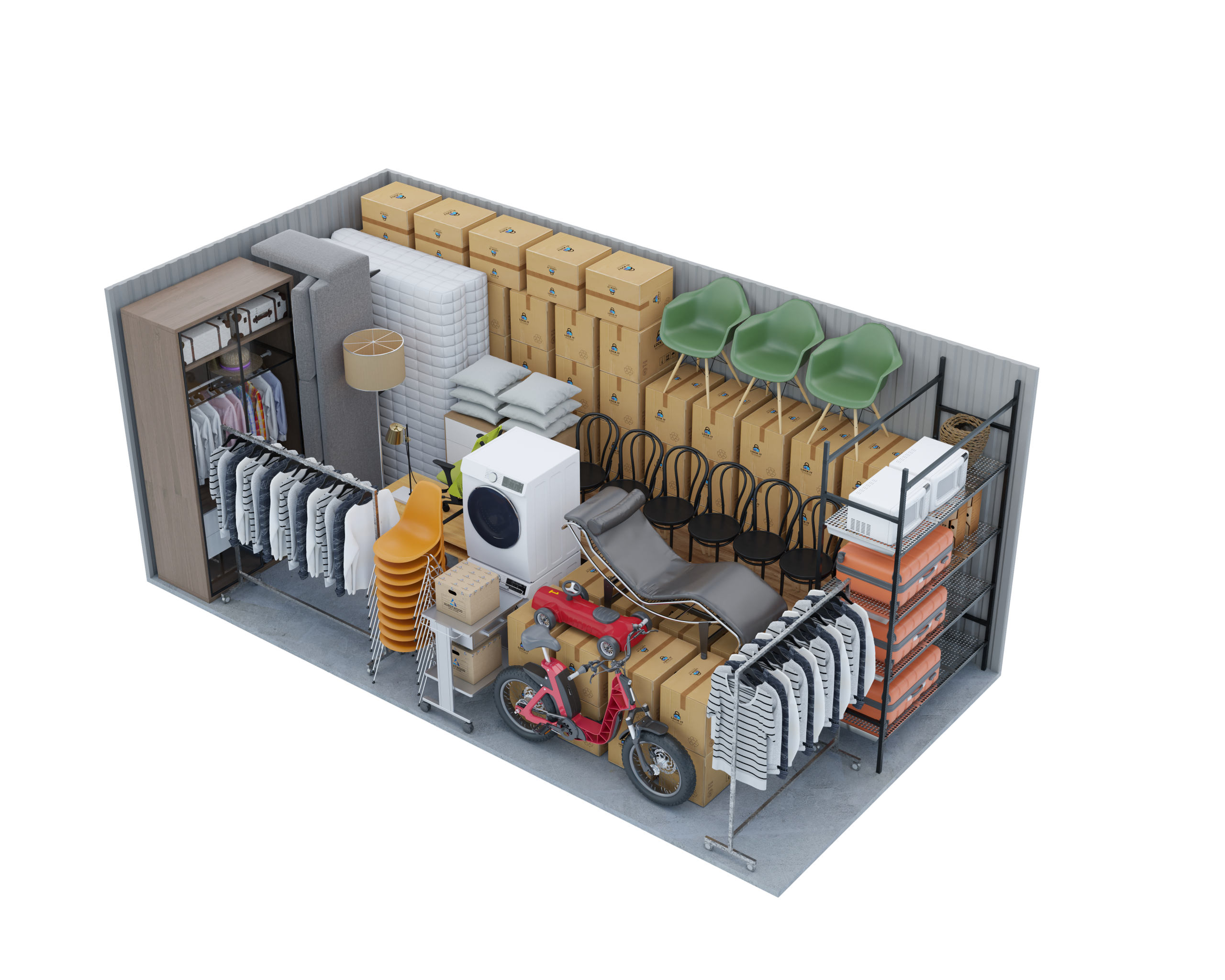 200 SQ FT Storage Unit