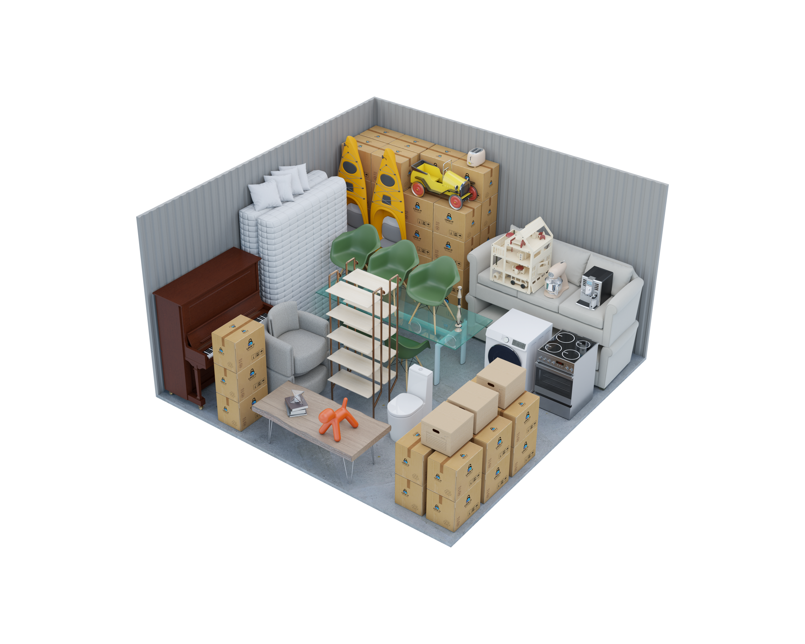 225 SQ FT Storage Unit