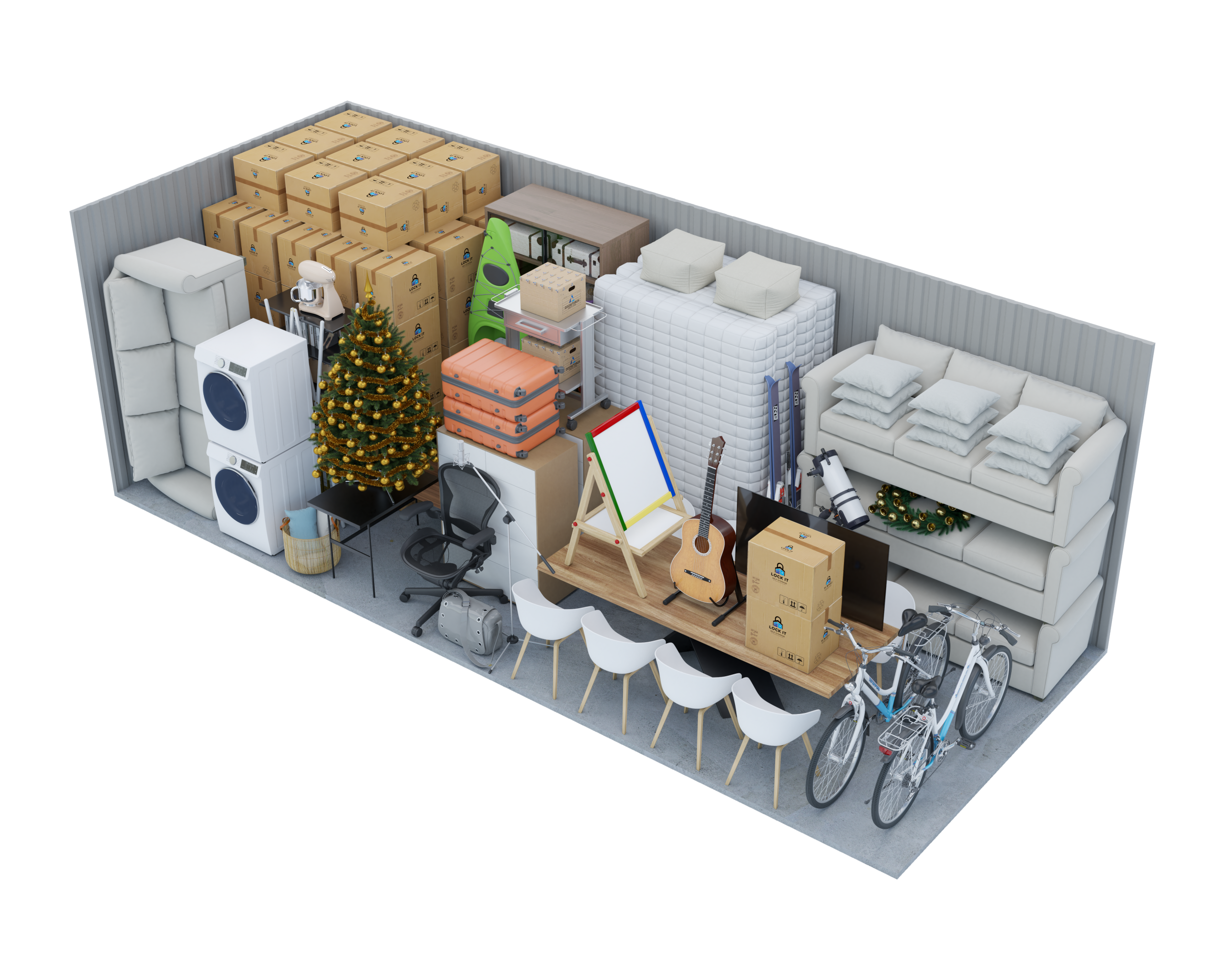 250 SQ FT Storage Unit