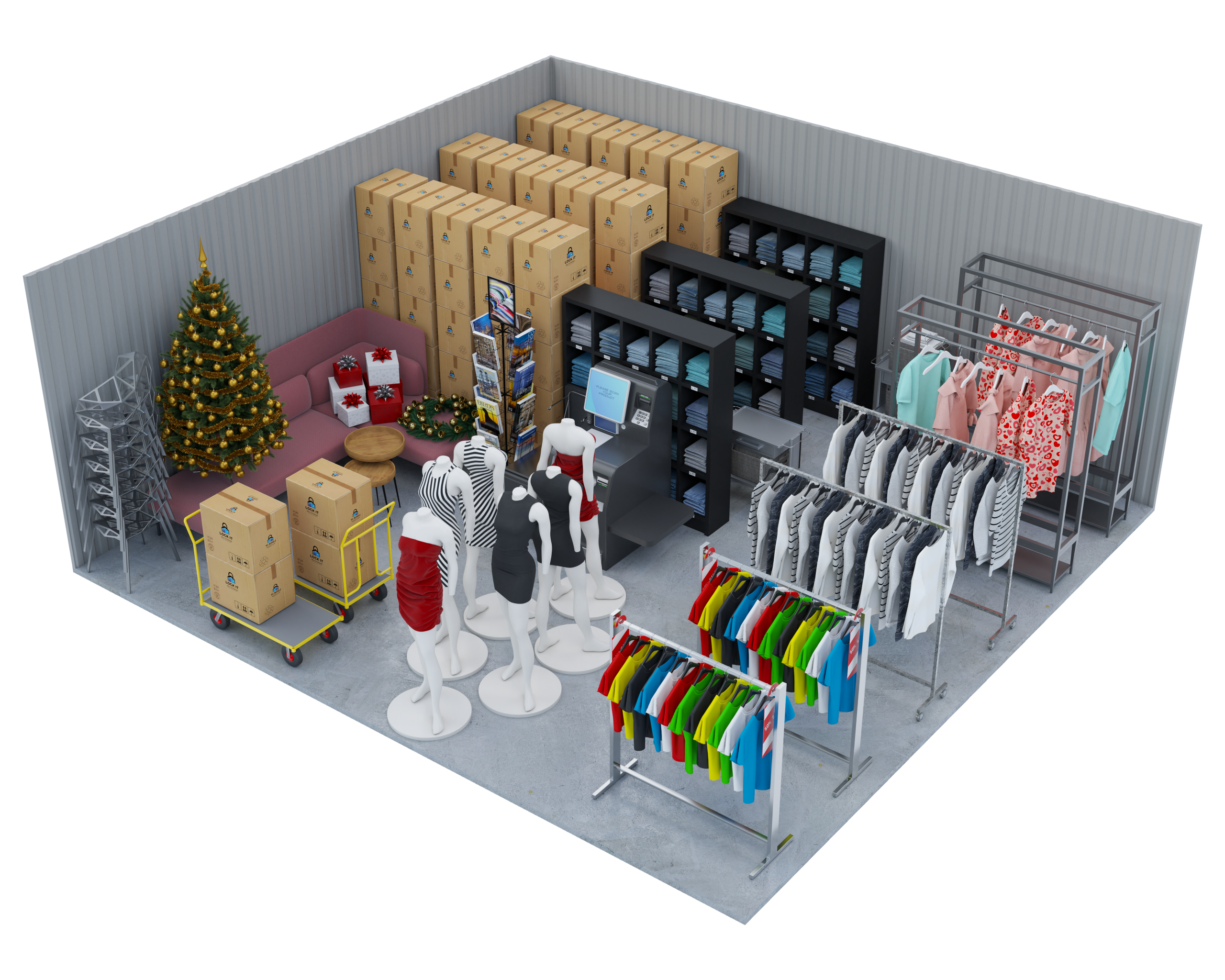 425 SQ FT Storage Unit