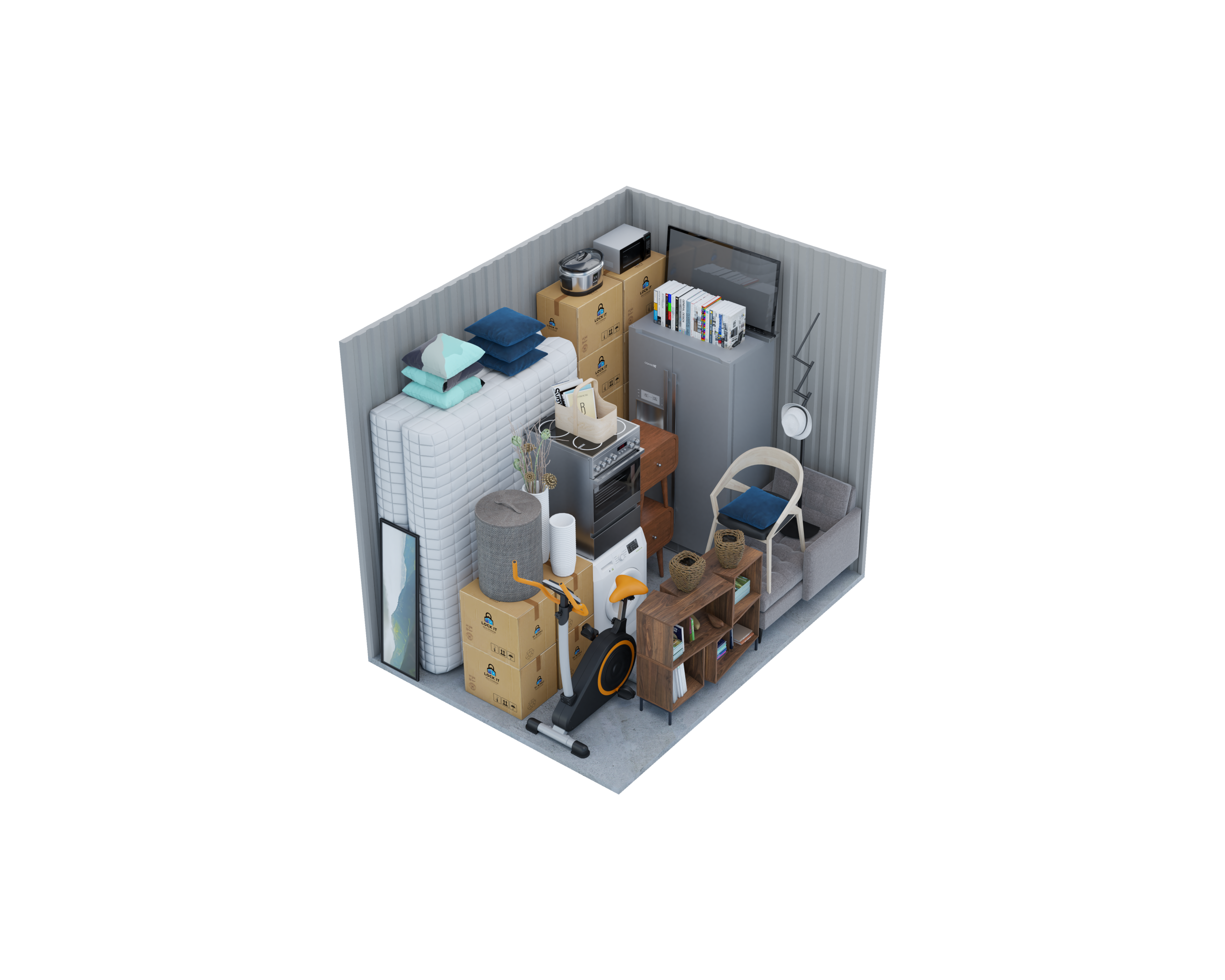 75 SQ FT Storage Unit